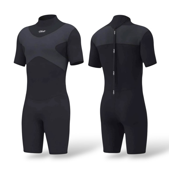 Hevto Black Shorty Wetsuit S1